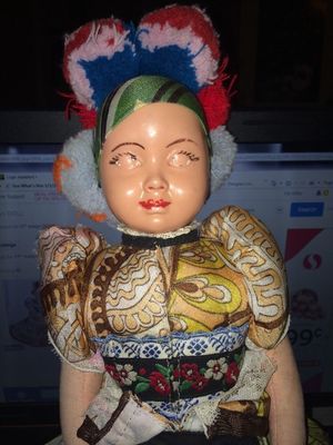 1950s Hungarian Matyo Baba Doll 2.JPG