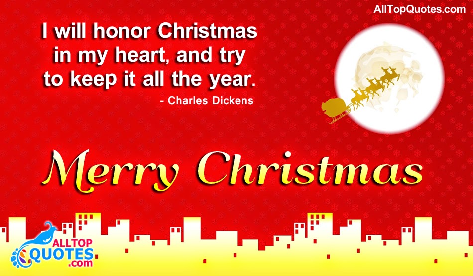 Christmas in my heart Christmas English Quotations.jpg