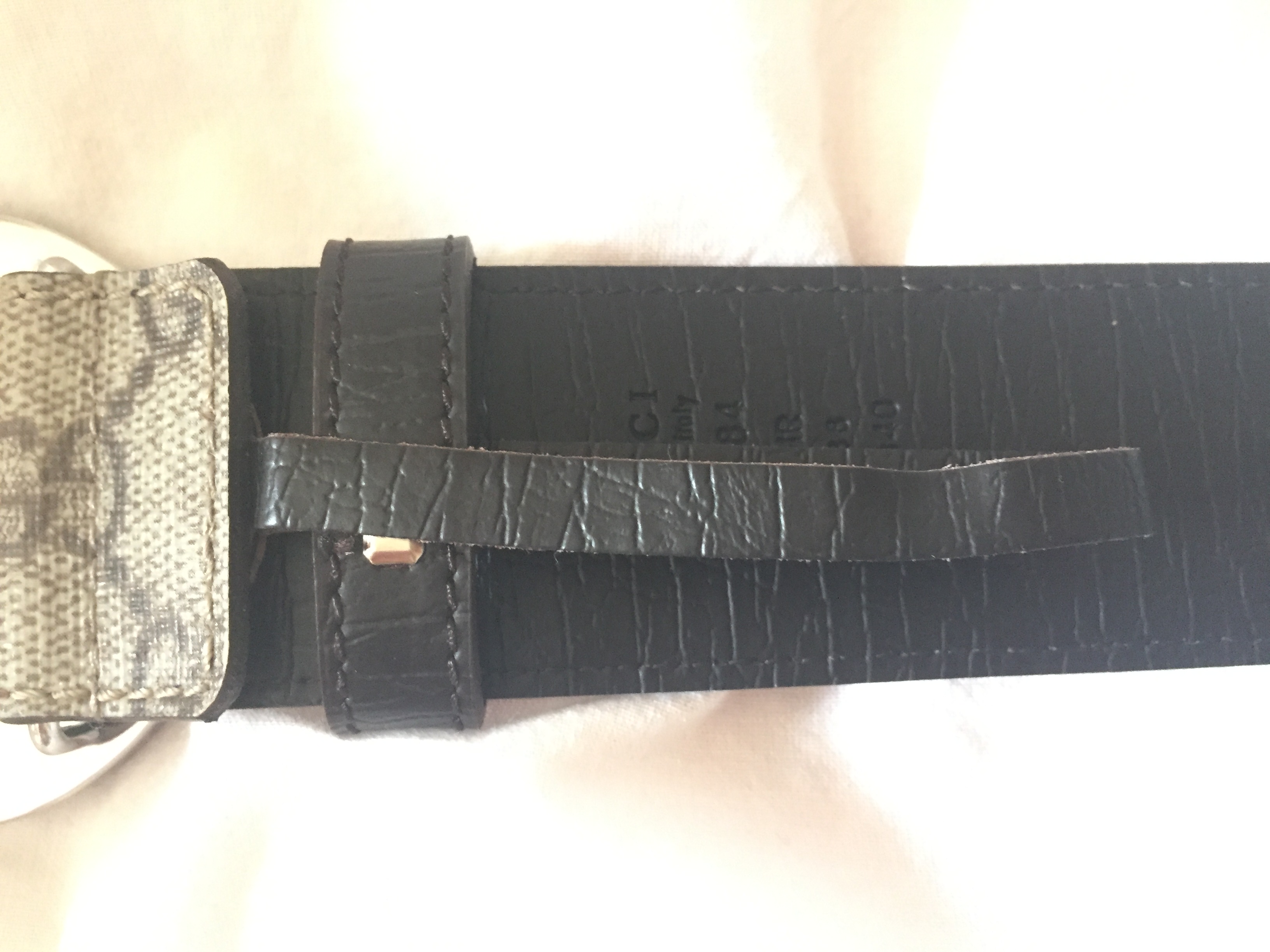 Gucci belt real or fake, please help! - The eBay Community