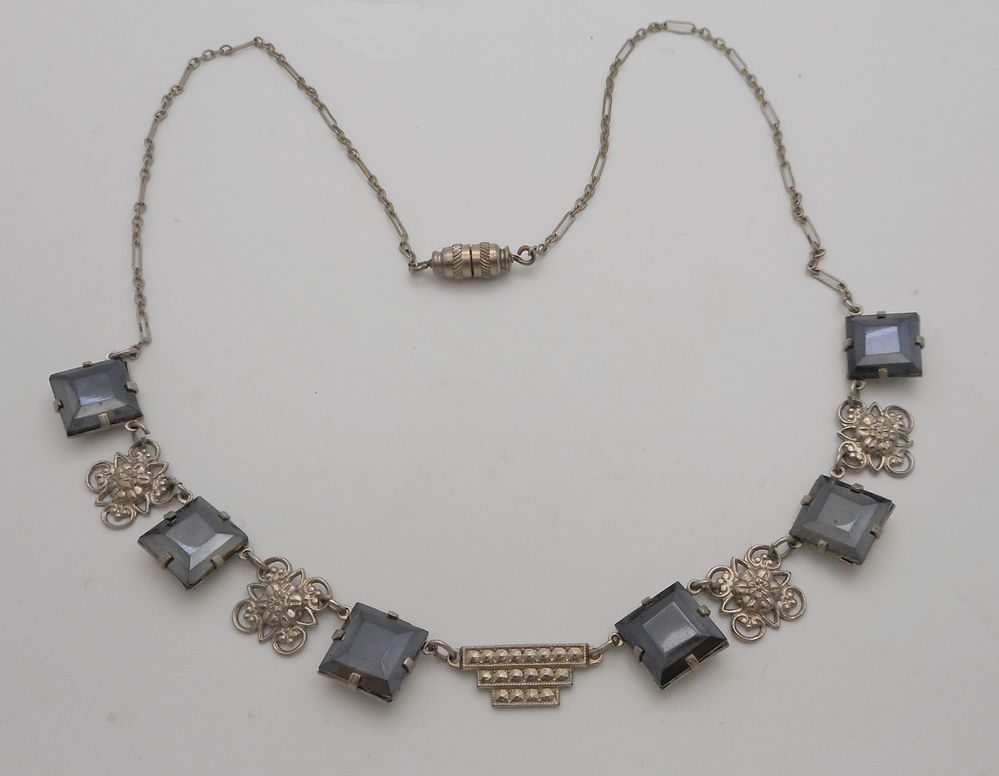 Czech Hematite Necklace.JPG
