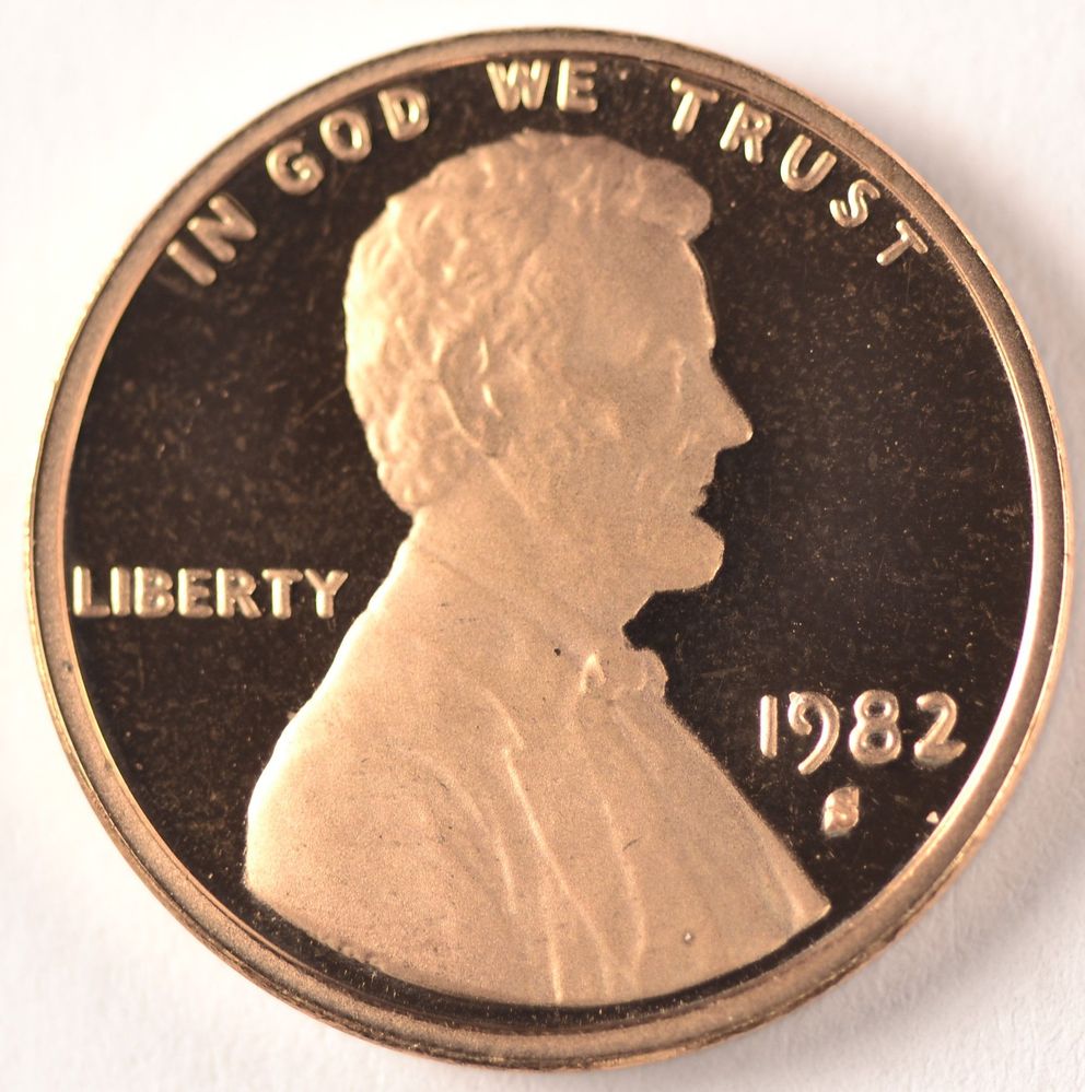 PROOF 1982-S (copper, large date)