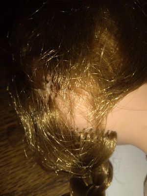 Doll rooted hair