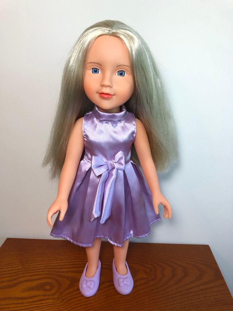 16" doll marked 2020 Holly neck