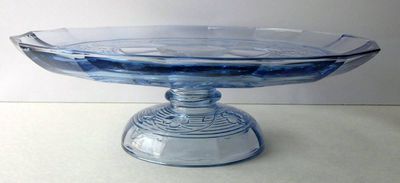 Blue Glass Pedestal Cake Plate.jpg