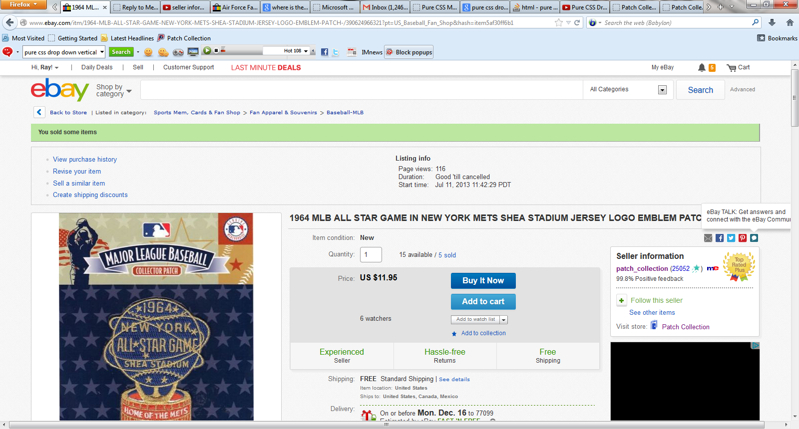 Solved How Can I Add My Logo Into The Seller Info Box On The Ebay Community