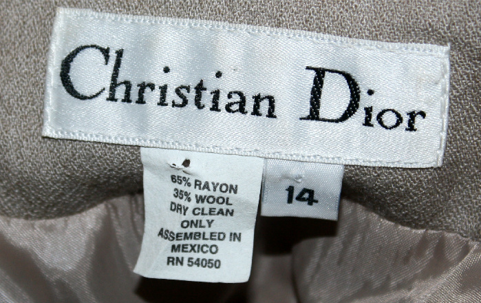 Christian Dior 2 piece suit - The eBay 