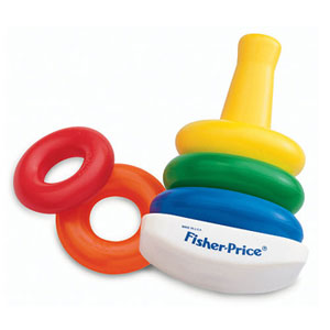 fisher price ring stacker age