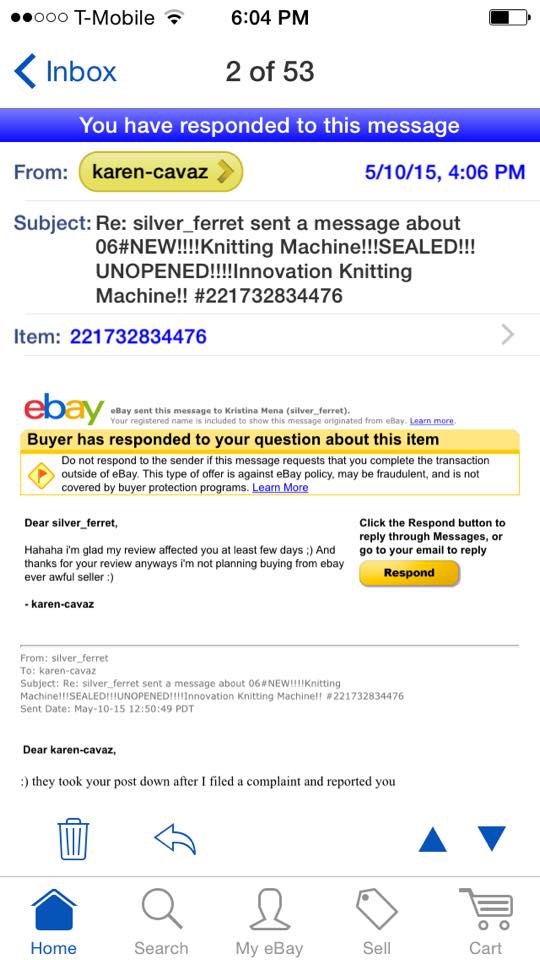 how to leave negative feedback on ebay seller