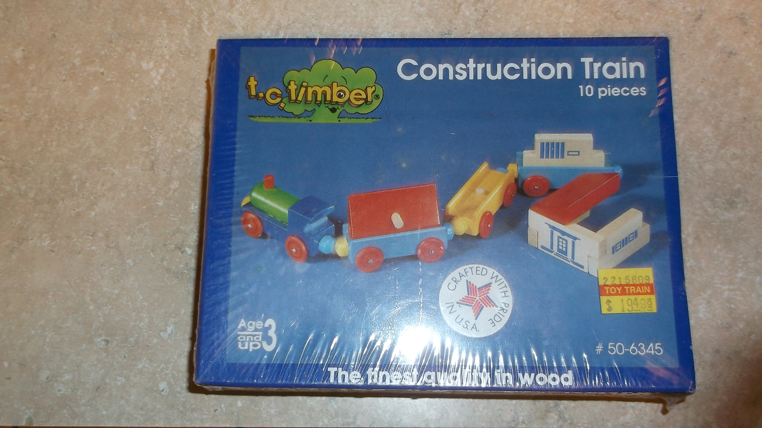 timber train set