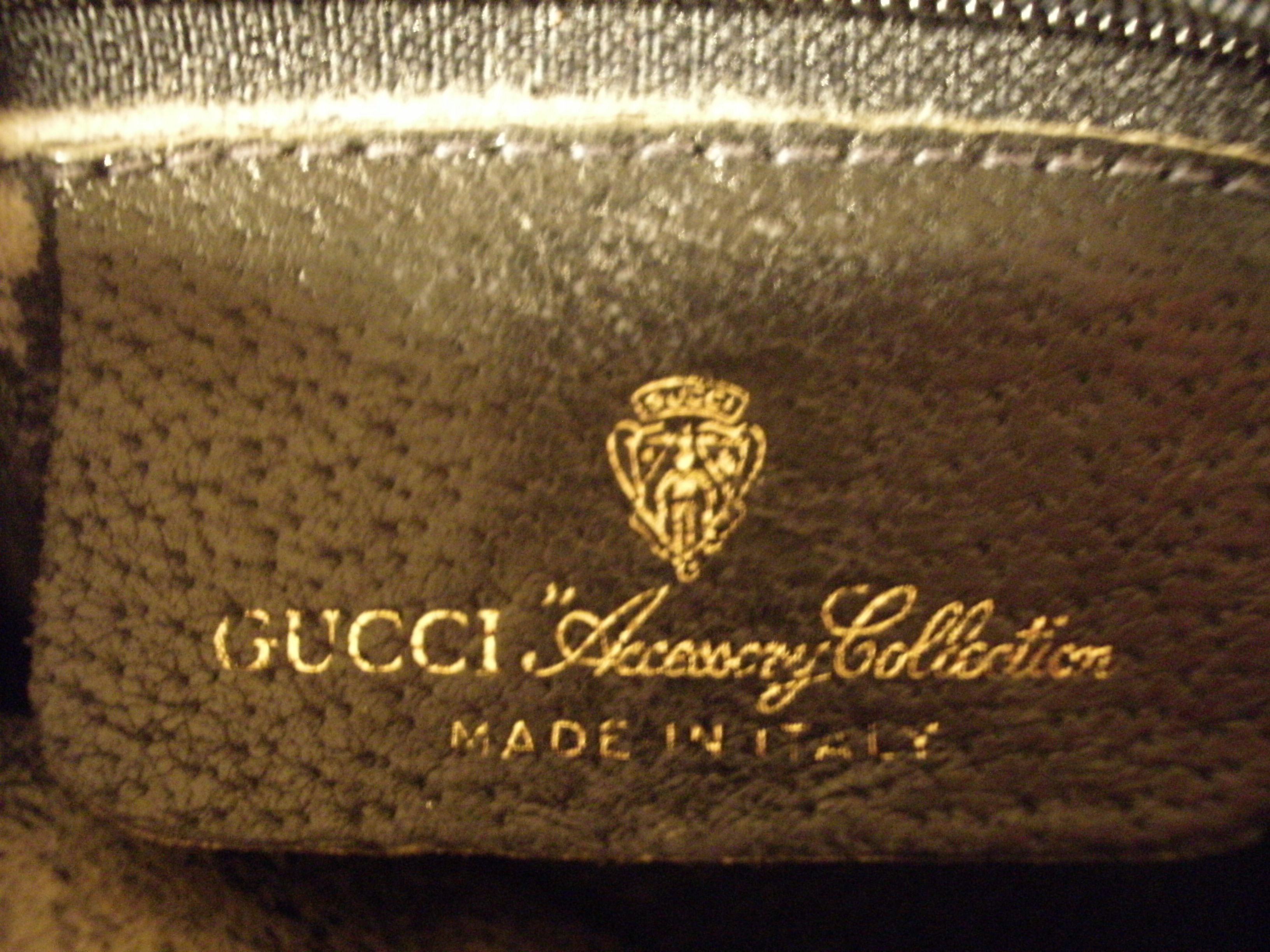 how to authenticate a vintage gucci bag from the accessory collection