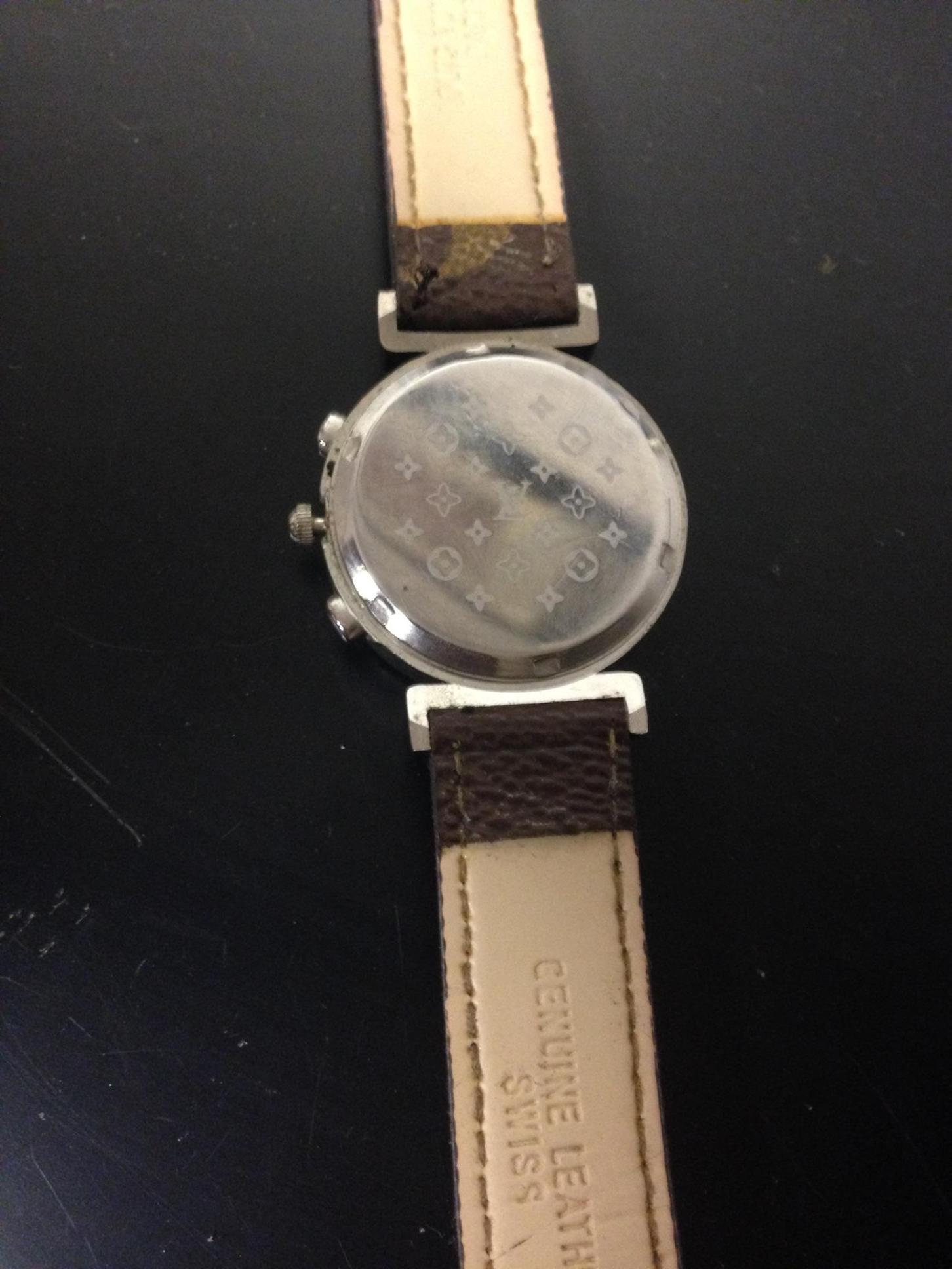 omhyggeligt Anklage Kakadu Solved: Louis Vuitton Watch Authentic??? - The eBay Community