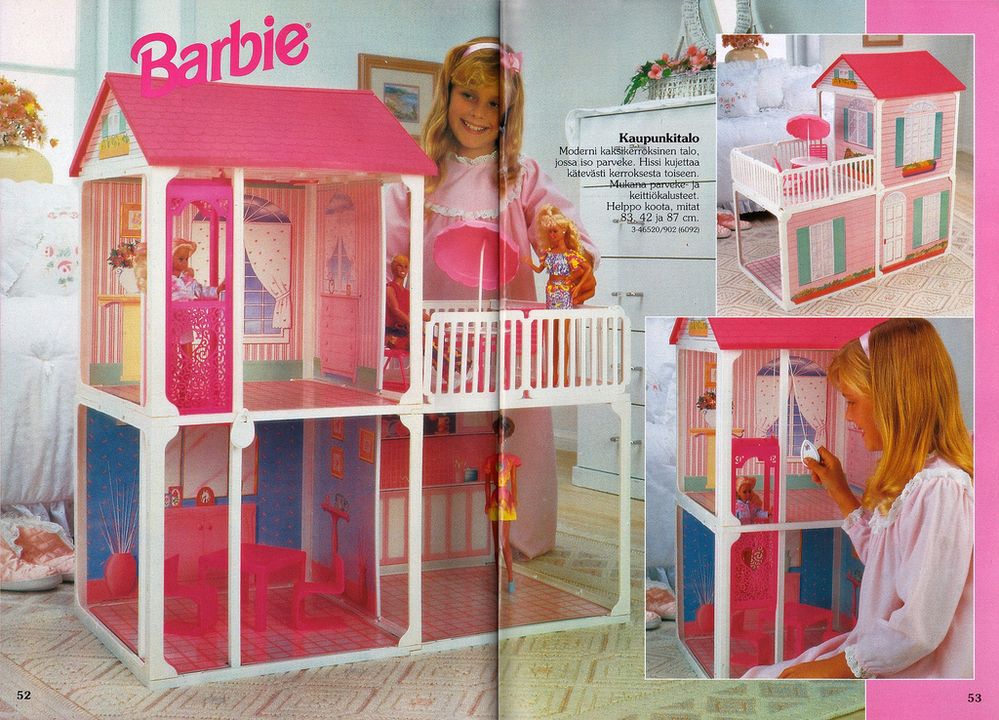 1990's barbie dream house