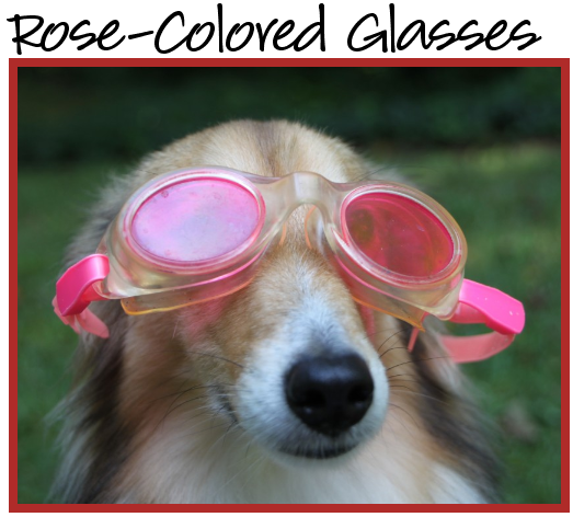 Rose colored glasses
