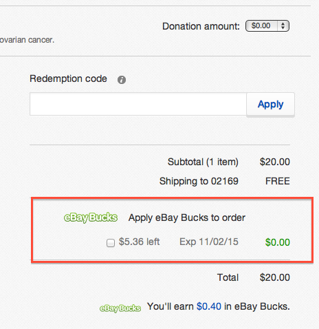 Where do I find the code needed to cash in Ebucks - The eBay Community