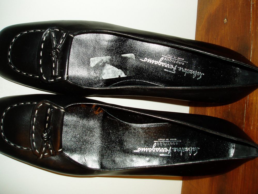 Solved: Spotting fake Ferragamo shoes - The eBay Community