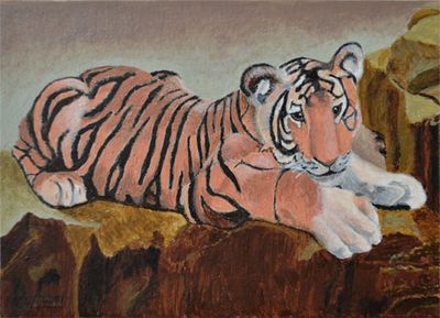 Tiger Cub ACEO