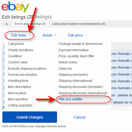 Can I Bulk Edit Price by Percentage? The eBay Community