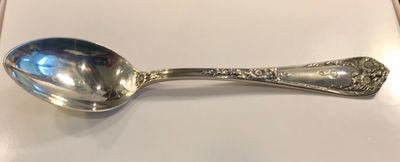 I have a set of 6 of these little spoons measuring  5” long.