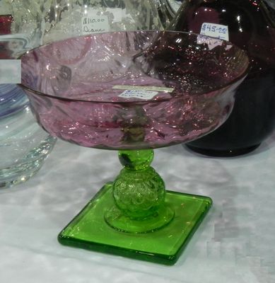 Light's odd in the photo. The compote looked just like watermelon tourmaline