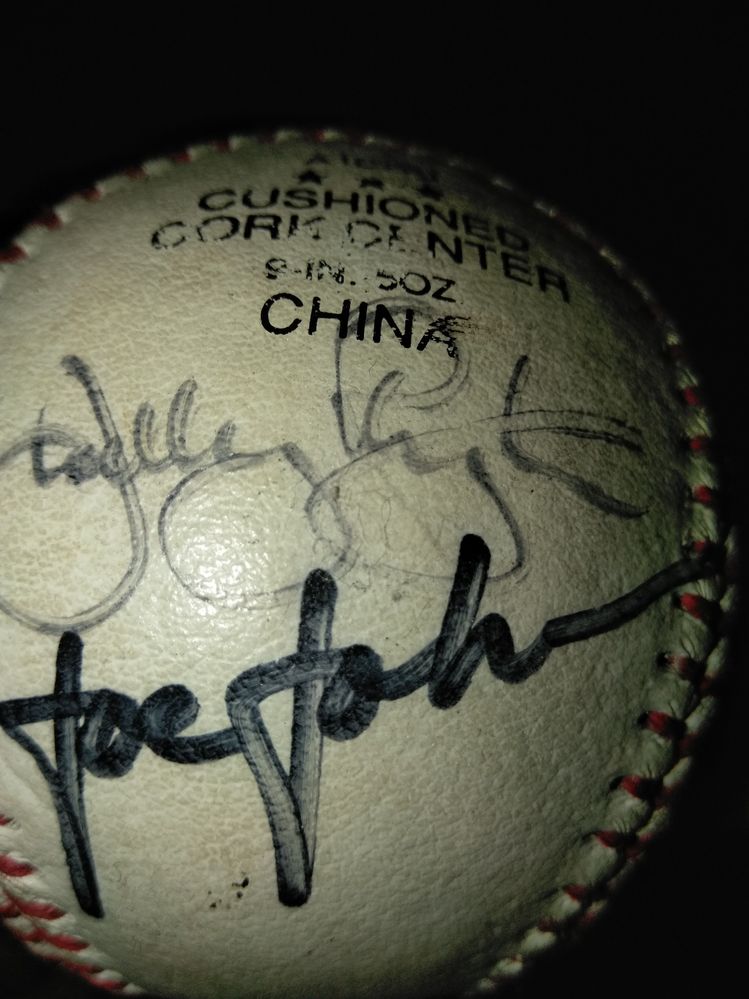 Please i.d. these signatures as they're all on the same ball... Thank you all so much!!