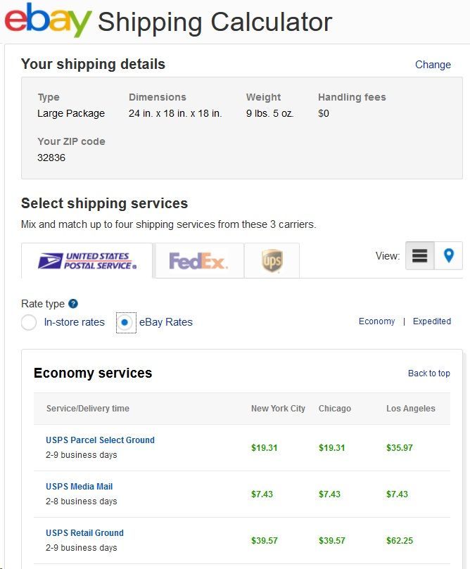 USPS Parcel Select Ground vs. Retail Ground and Ba... The eBay Community