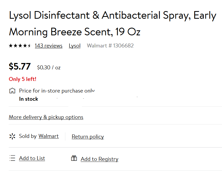 Screenshot_2020-03-26 Lysol Disinfectant Antibacterial Spray, Early Morning Breeze Scent, 19 Oz - Walmart com.png