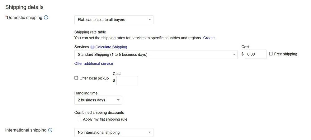 does ebay refund include original shipping