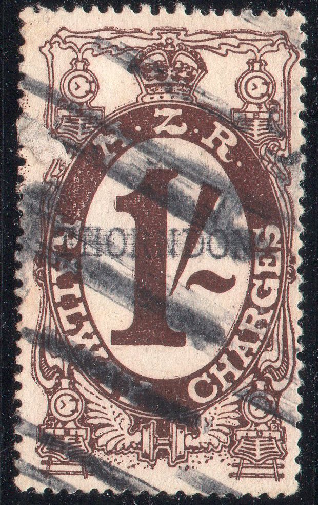 NZR 1/- Fee Stamp