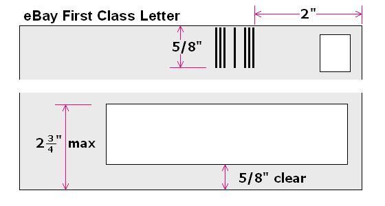 Shipping - eBay First Class Letter