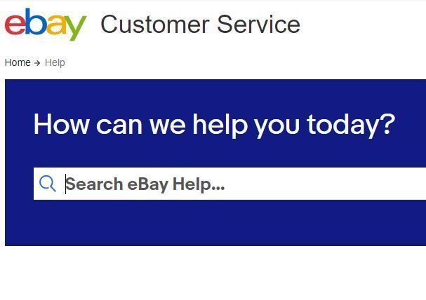 You can use this page to search eBay help for existing topics, browse general Help Articles, OR