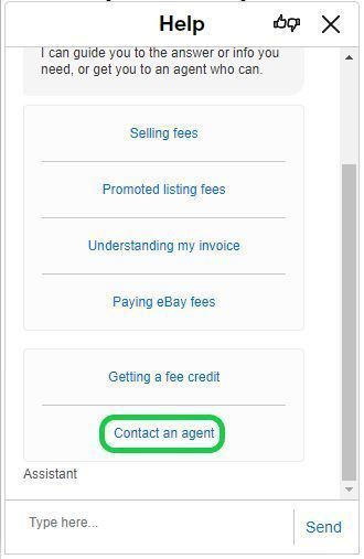 (you may need to select 'See More' and then 'Contact an agent')