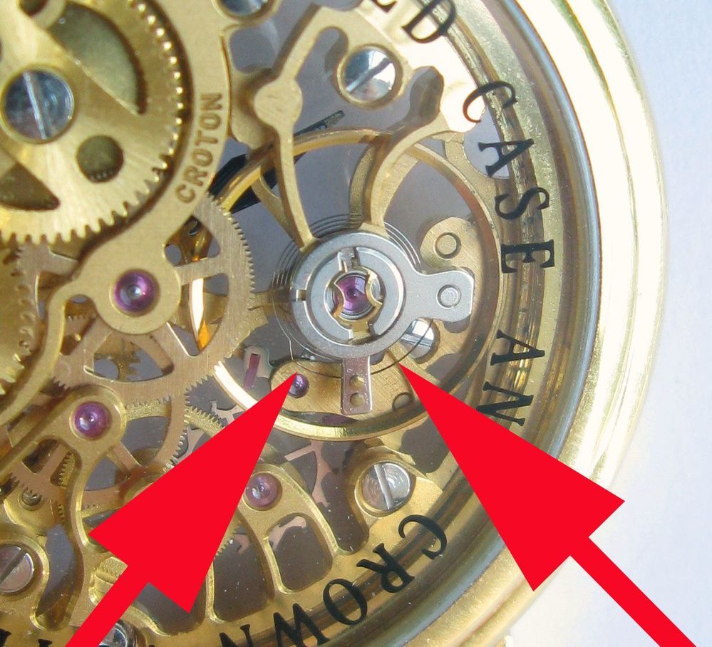 Help with 18K Yellow Gold CROTON Skeleton Watch? - Page 2 - The eBay ...