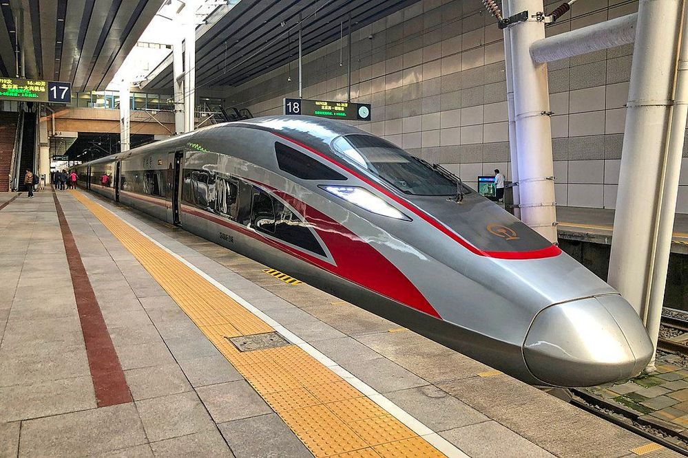China's high-speed bullet train