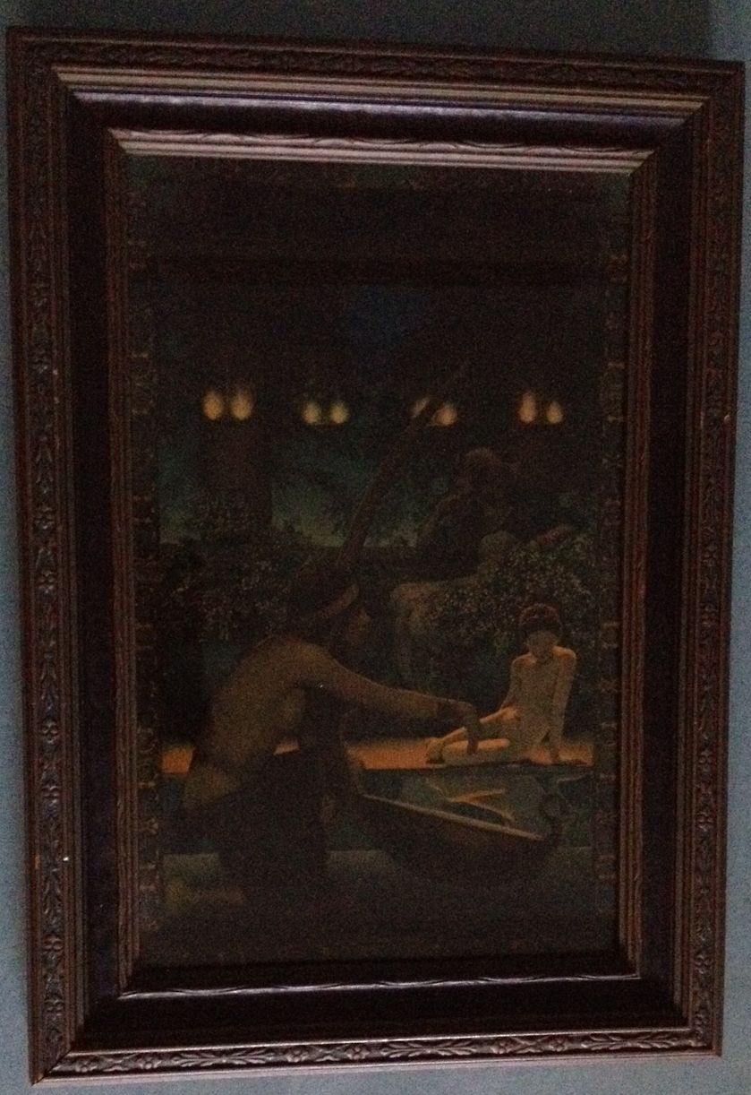 Need help with Maxfield Parrish Print Egypt no Ed... The