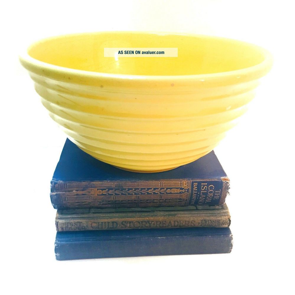 weller_yellow_ringware_nesting_mixing_bowl_10___12__stoneware_pottery ringware beehive.jpg