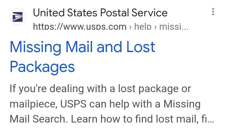 Missing  Package -  Customer Service