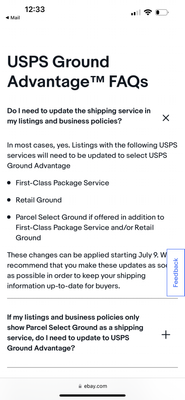 What is USPS Ground Advantage?