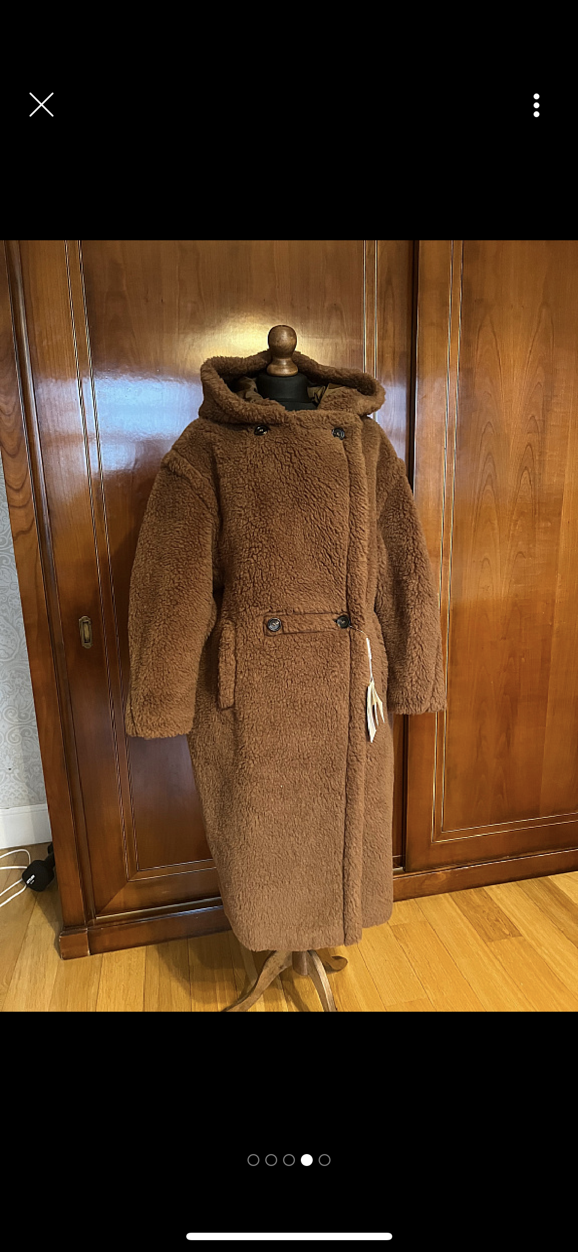 Max mara teddy discount bear icon coat ebay