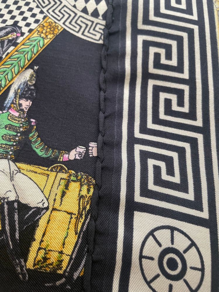 Vintage Versace silk scarf - is it real or fake? - The  Community