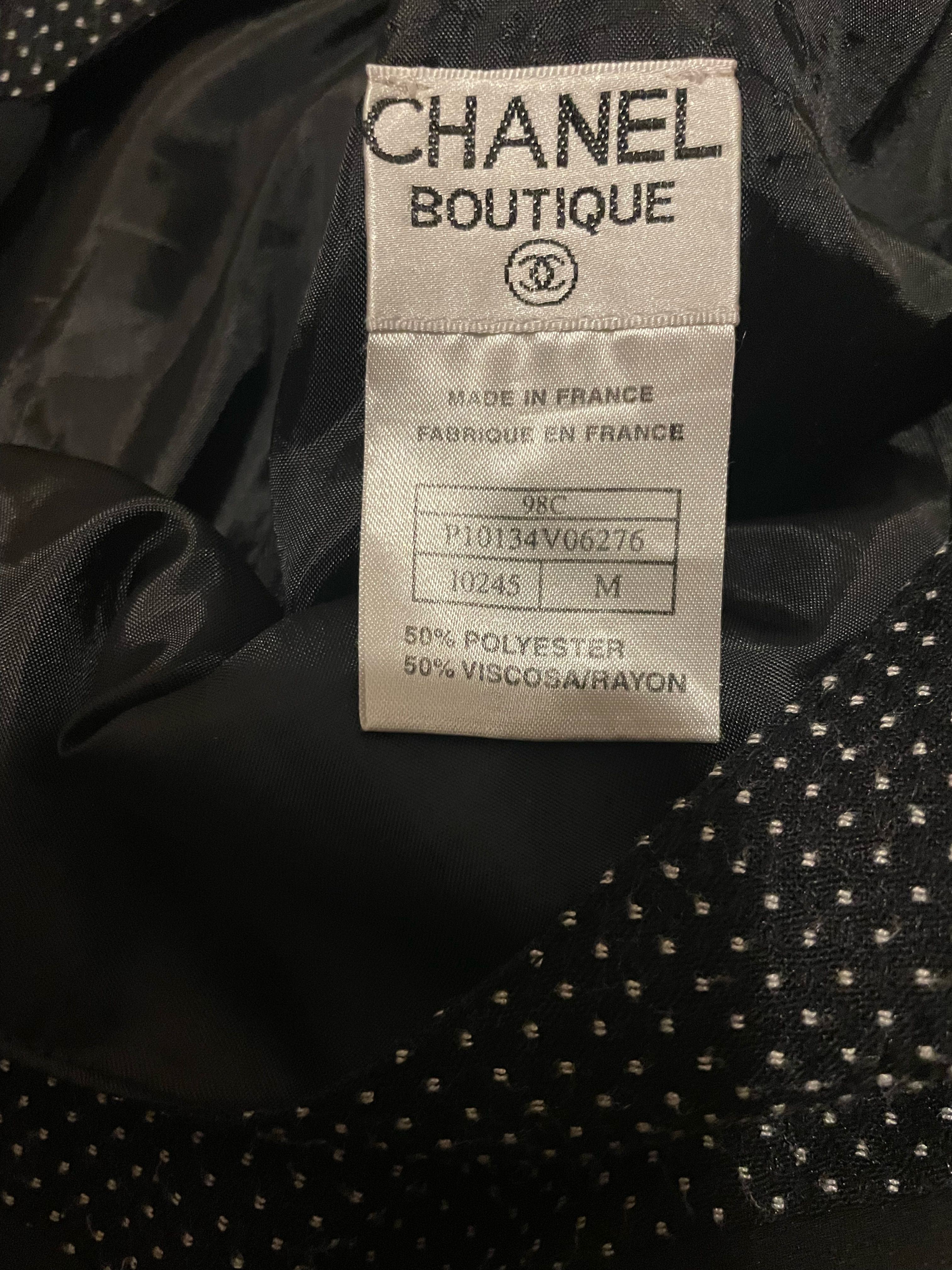 Chanel clothing 2024 labels authenticate