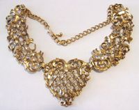Barrera for  Avon heart necklace