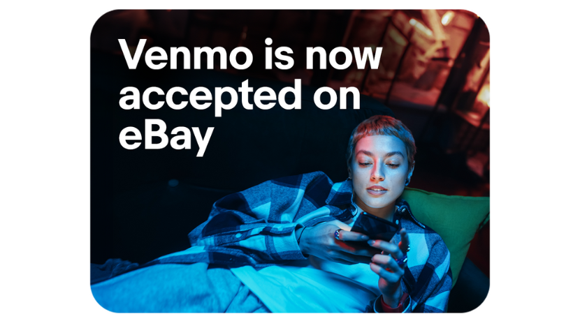 Venmo is now accepted on eBay