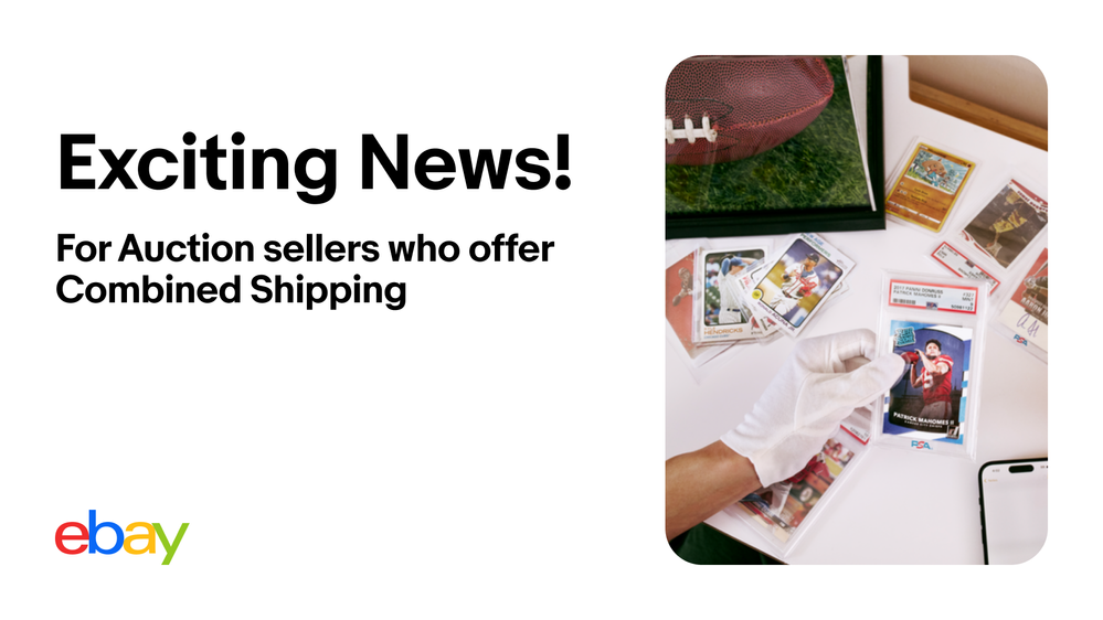 Exciting News for Auction Sellers Who Offer Combined Shipping